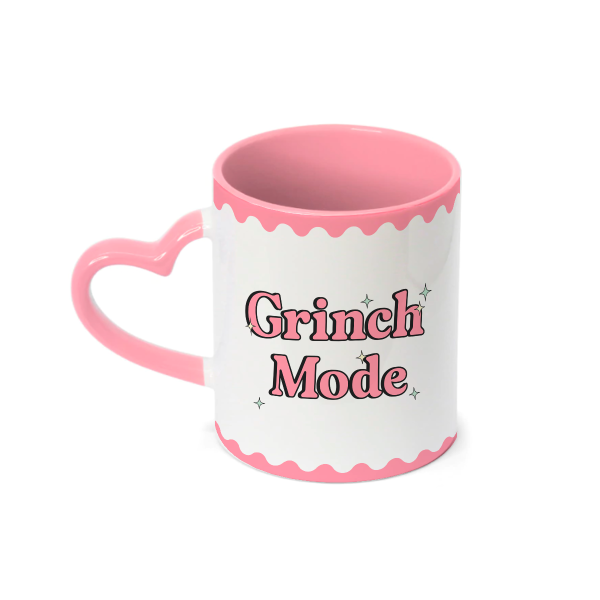 Caneca - Grinch Mode On | Coleção de Natal